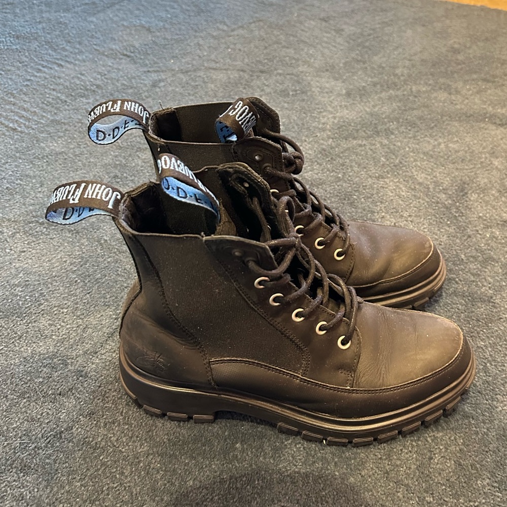 John Fluevog Friday black boot